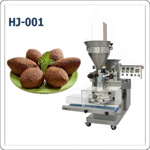 Desktop automatic small kubba kibbe encrusting machine for home