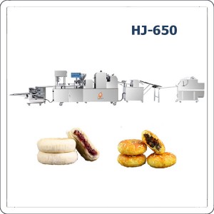 Automatic flaky pastry making machine