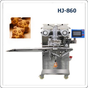 HJ-860 Panda cookies forming machine/ designed biscuits encrusting machine