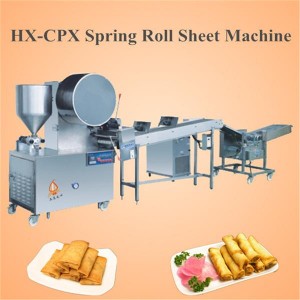 HJ-CPX400 Spring roll sheet production line